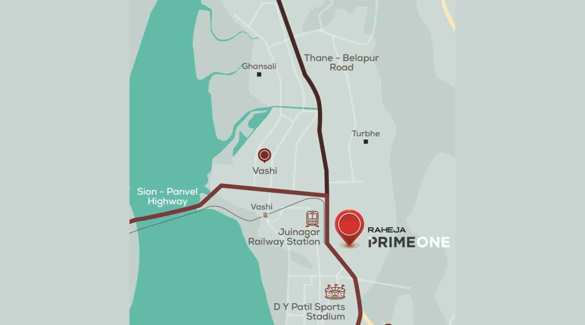 Raheja-Prime-One-Floor-Plan-Location-Map