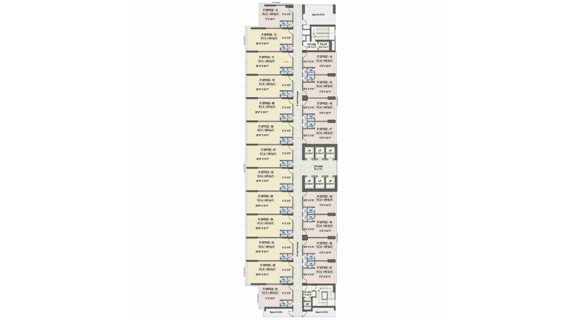 Raheja-Prime-One-Floor-Plan